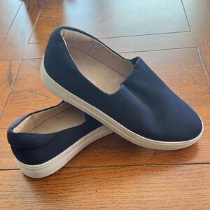 J Slides Dark Blue Slip-On Sneakers